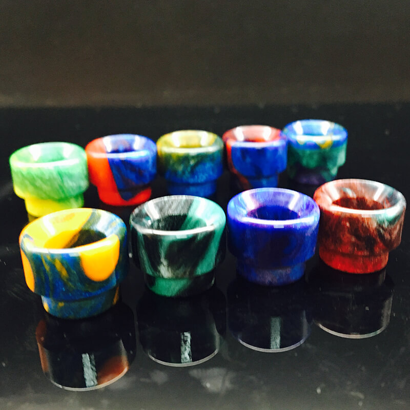 Colored Resin Drip Tip Mouthpiece for Wotofo Bravo & All Goon 528 Tanks